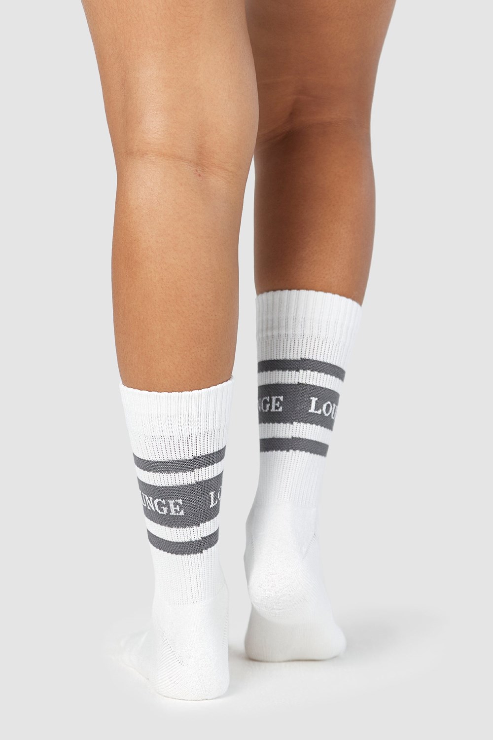 Lounge Underwear Essential Socks (Two Pack) Charcoal | RH8352904