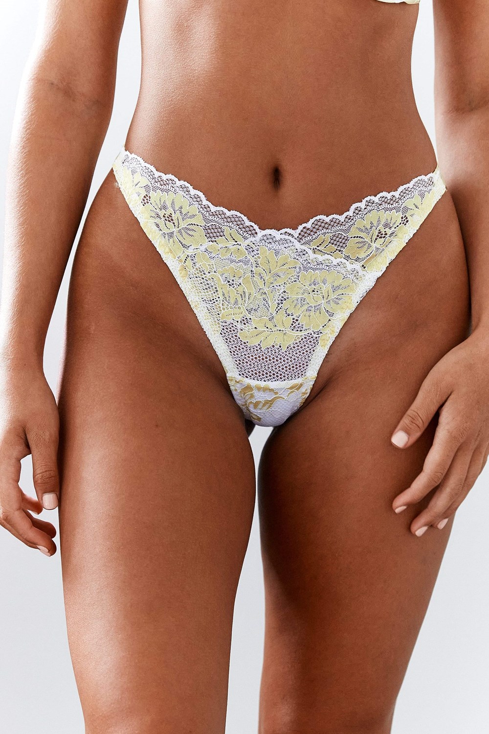 Lounge Underwear Luxe String Citroen | SY0826317