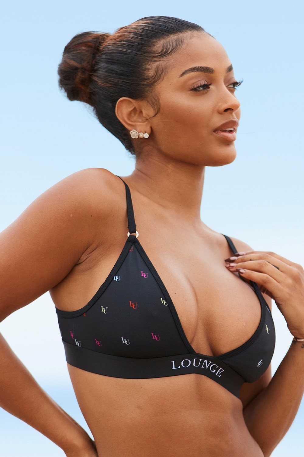 Lounge Underwear Miami Bikini Top Zwart | SZ3017459