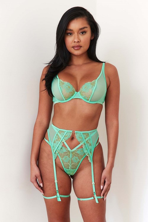 Lounge Underwear Britney Intimates Set Mintgroen | SZ4712593