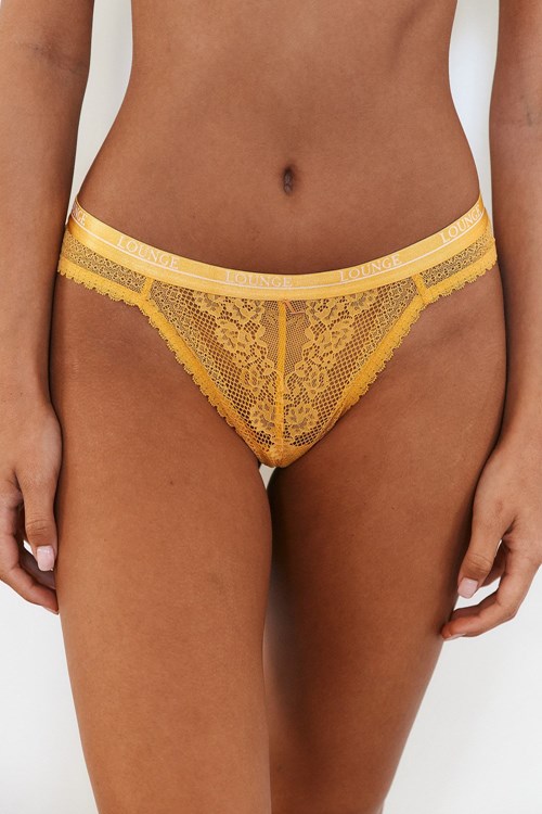 Lounge Underwear Liberty Briefs Mosterdgeel | OE1706928